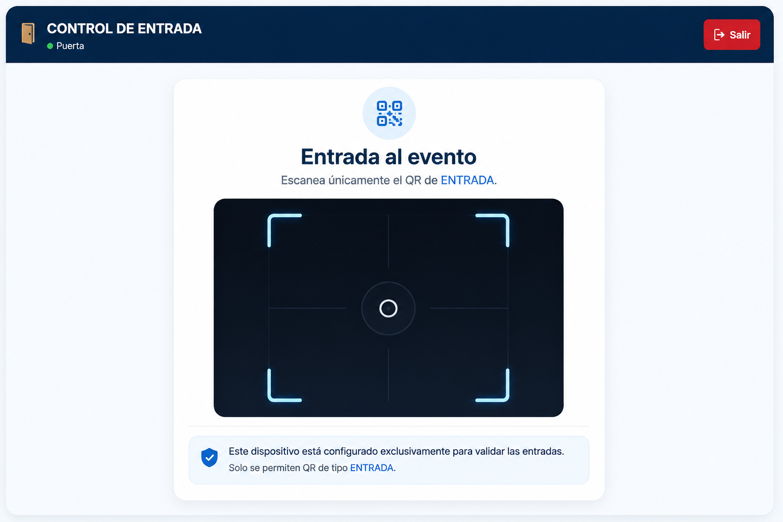 Captura de Control de Bebidas y Aceso