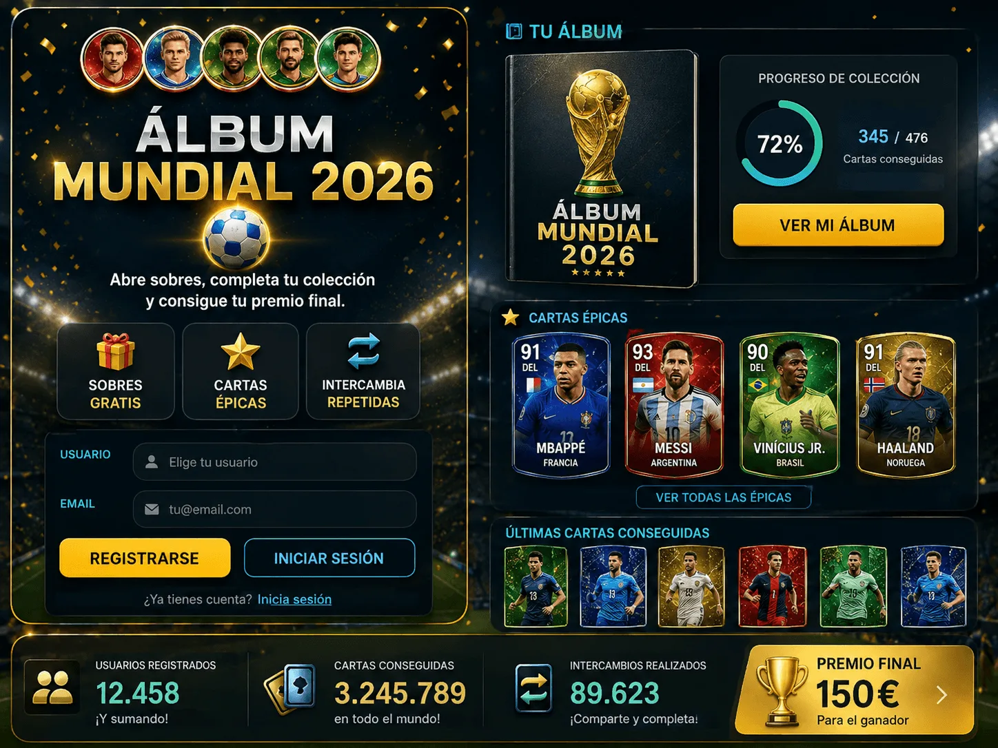 Álbum Cromo Mundial 2026
