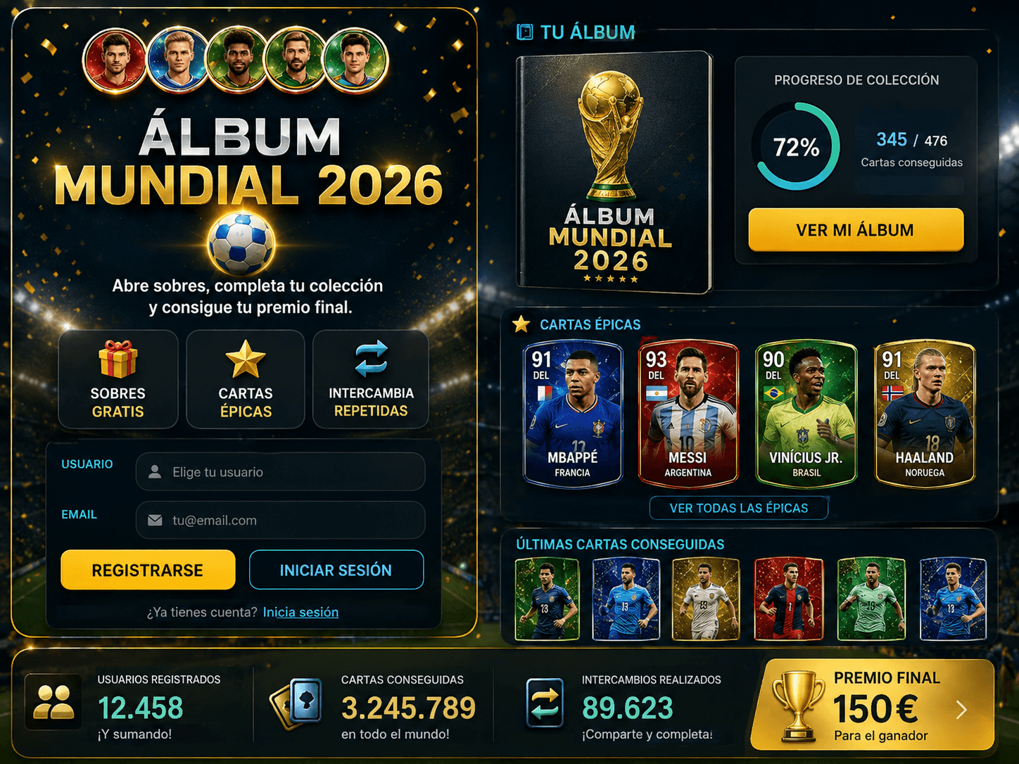Álbum Cromo Mundial 2026