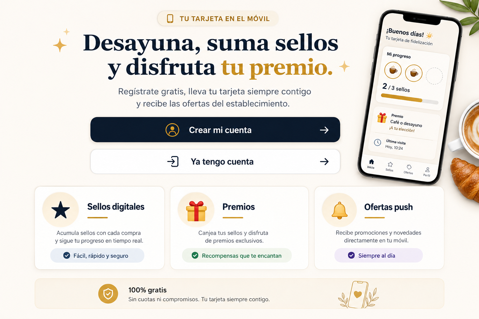 Captura de Tarjeta de Fidelización Digital